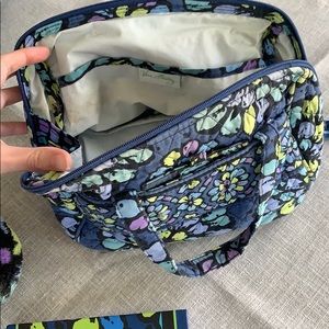 Vera Bradley Indigo Pop lunch bag